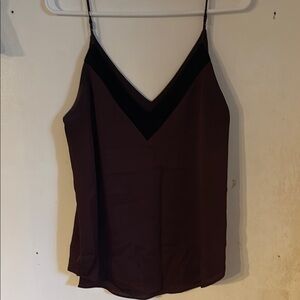 Elegant Burgundy Camisole Top